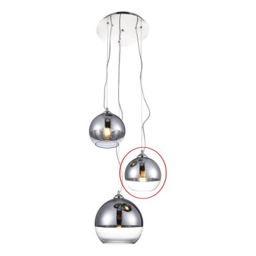 Azzardo - Klosz zamienny do żyrandola BALL - mały śr. 18 cm