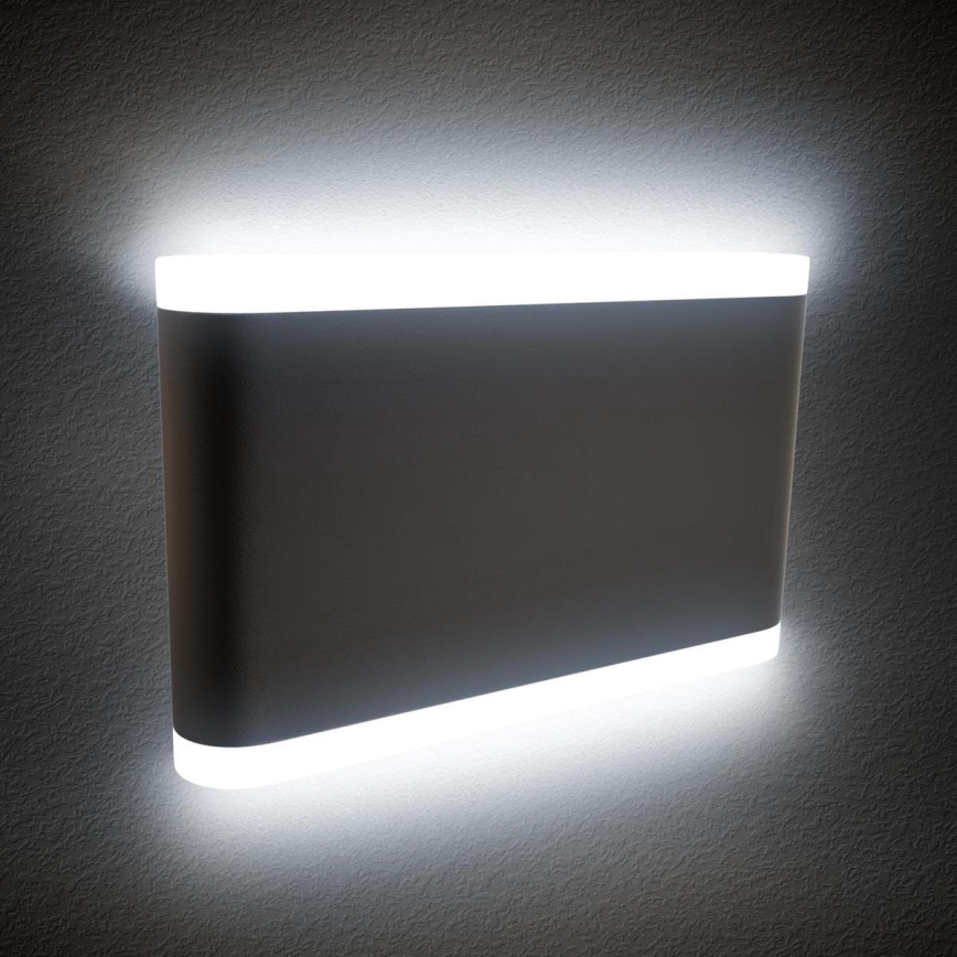 B.K. Licht 1184 - LED Kinkiet zewnętrzny 2xLED/3,5W/230V IP44 4000K