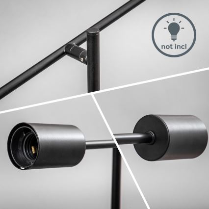 B.K. Licht 1344 - Żyrandol na drążku 6xE27/60W/230V