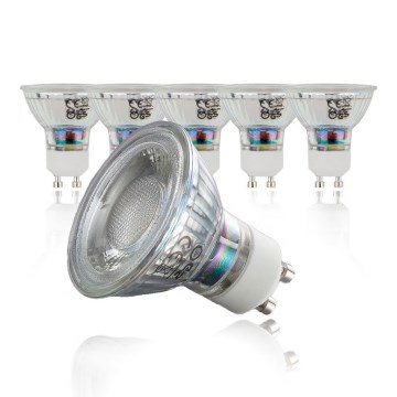 B.K.Licht - Zestaw 10x LED żarówek GU10/5W/230V 3000K