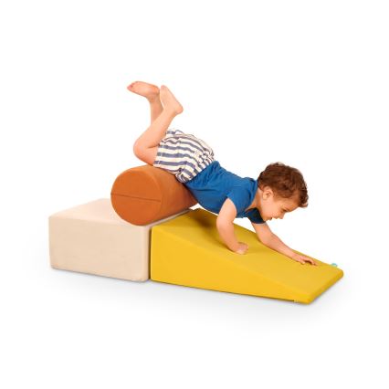 B-Toys - Dziecięce piankowe kostki WONDERSHAPES 3 szt.