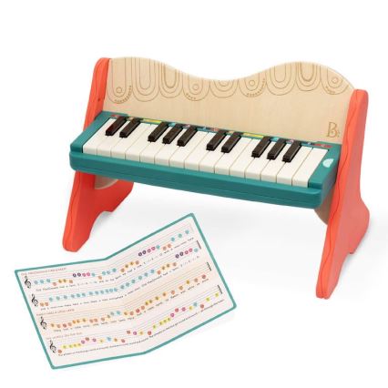 B-Toys - Dziecięcy wooden pianino Mini Maestro