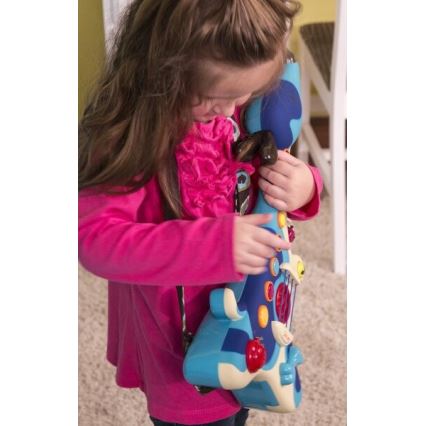 B-Toys - Gitara elektryczna dla dzieci Pies Woofer 3xAA