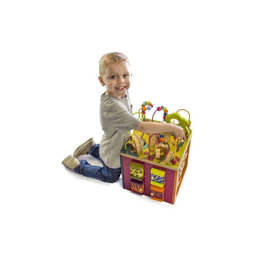 B-Toys - Interaktywna kostka Zoo figowiec