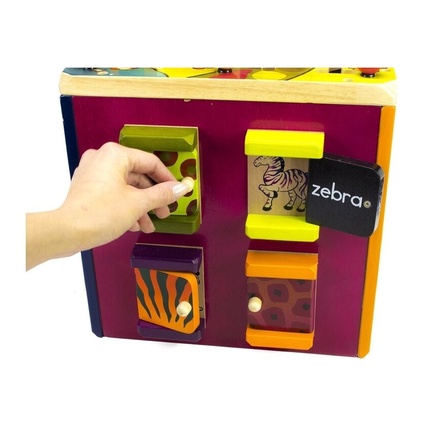 B-Toys - Interaktywna kostka Zoo figowiec