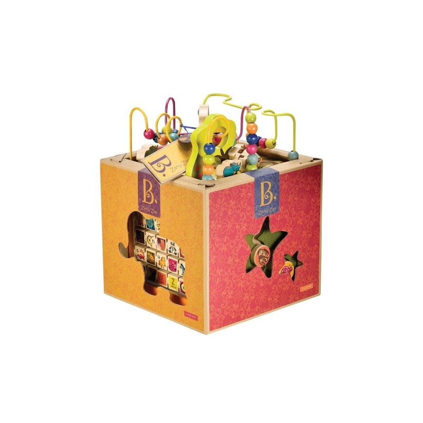 B-Toys - Interaktywna kostka Zoo figowiec