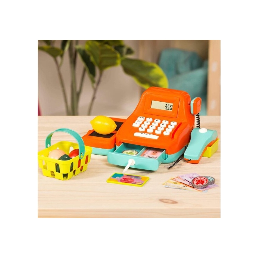 B-Toys - Kasa fiskalna dla dzieci z dźwiękami i kalkulatorem