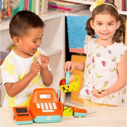 B-Toys - Kasa fiskalna dla dzieci z dźwiękami i kalkulatorem