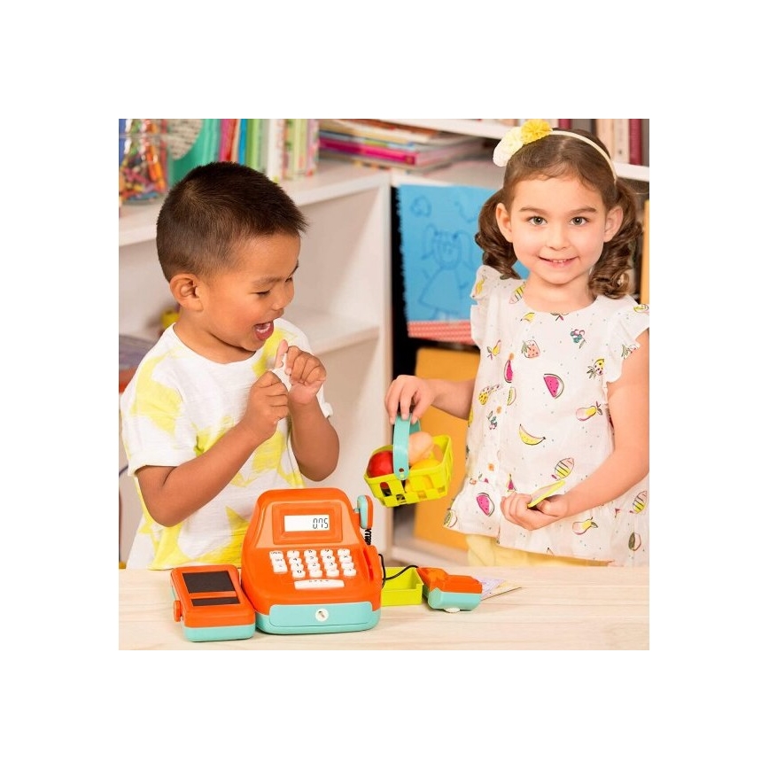B-Toys - Kasa fiskalna dla dzieci z dźwiękami i kalkulatorem