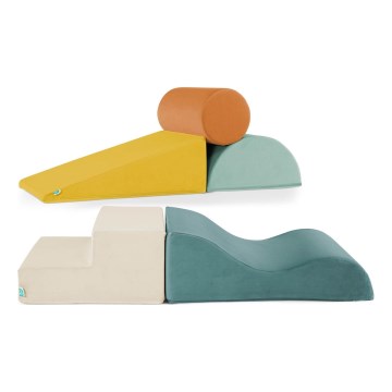 B-Toys - Klocki piankowe dla dzieci MAXI WONDERSHAPES 5 szt.