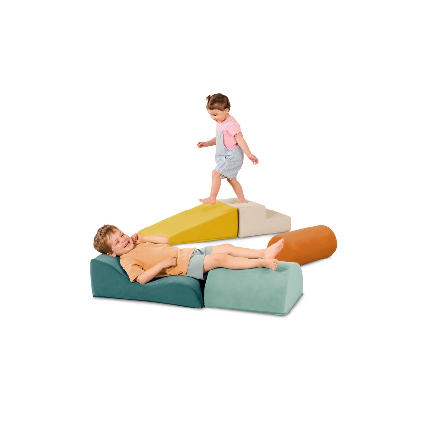 B-Toys - Klocki piankowe dla dzieci MAXI WONDERSHAPES 5 szt.
