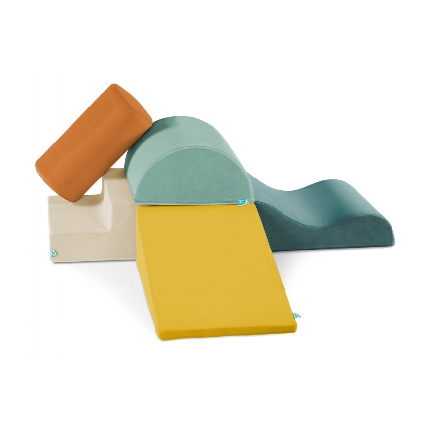 B-Toys - Klocki piankowe dla dzieci MAXI WONDERSHAPES 5 szt.