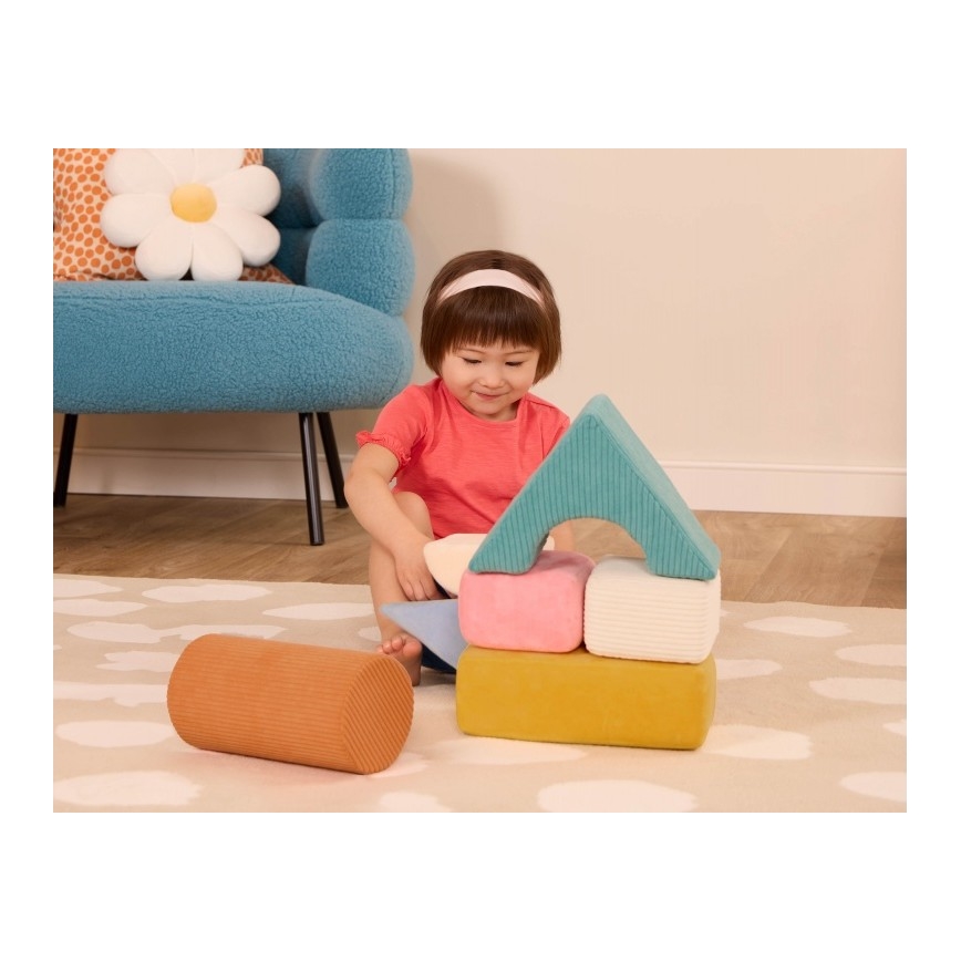 B-Toys - Klocki piankowe dla dzieci TUMBLE-Y 8 szt.