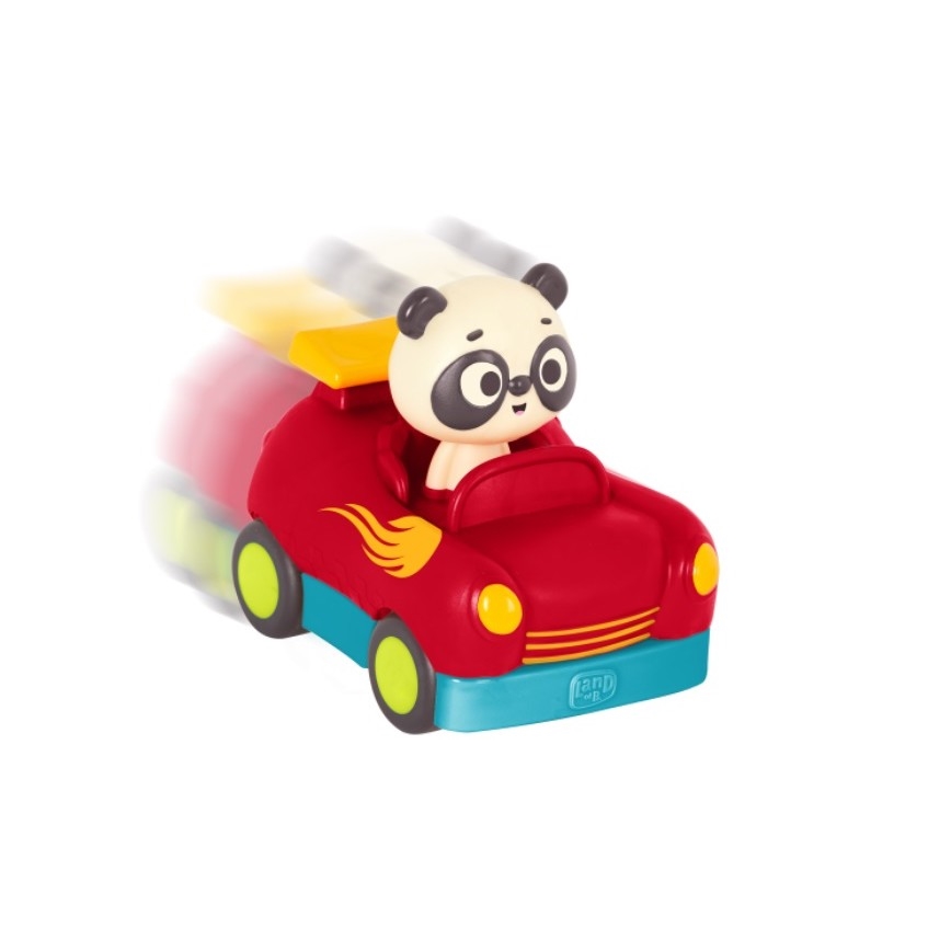 B-Toys - Samochód ze zdalnym sterowaniem Panda Bingo 4xAA + 2xAAA