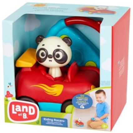 B-Toys - Samochód ze zdalnym sterowaniem Panda Bingo 4xAA + 2xAAA