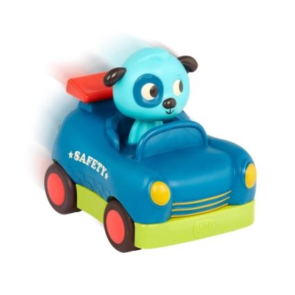 B-Toys - Samochód ze zdalnym sterowaniem Piesek Woofer 4xAA + 2xAAA