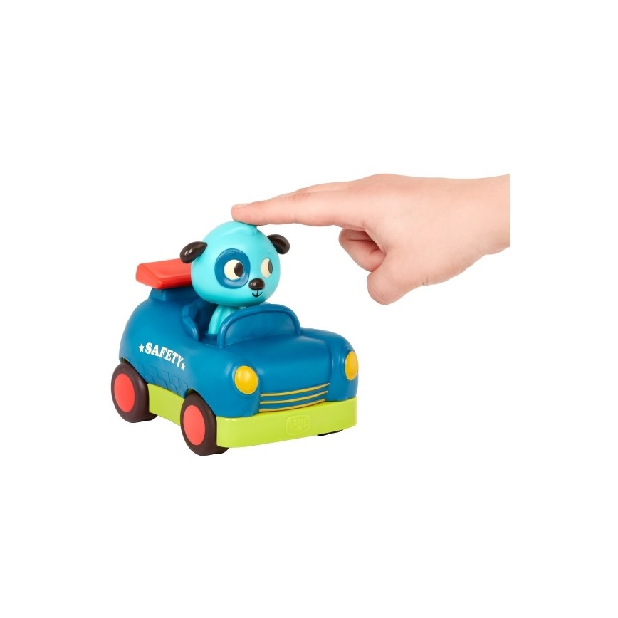 B-Toys - Samochód ze zdalnym sterowaniem Piesek Woofer 4xAA + 2xAAA