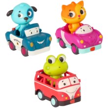 B-Toys - Świecące samochody z melodią 3xAG13