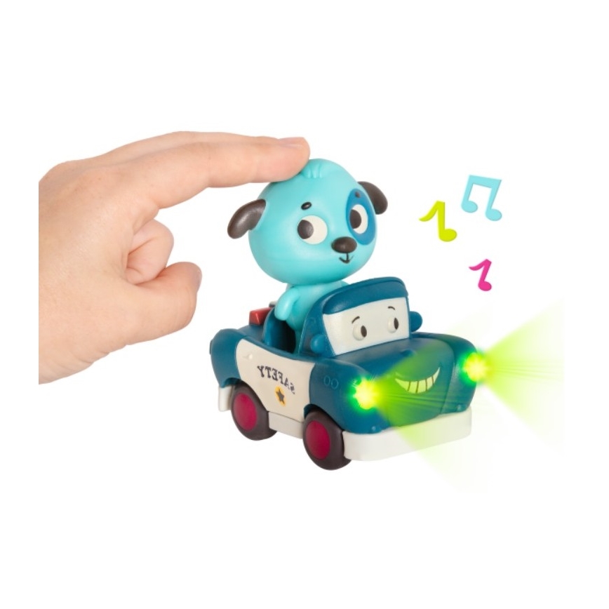 B-Toys - Świecące samochody z melodią 3xAG13