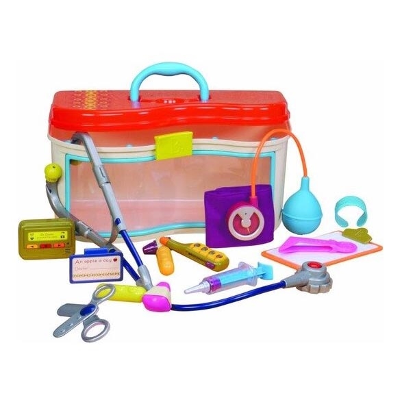 B-Toys - Walizka doktora Dr. Doctor 2xAAA + 3xAG13