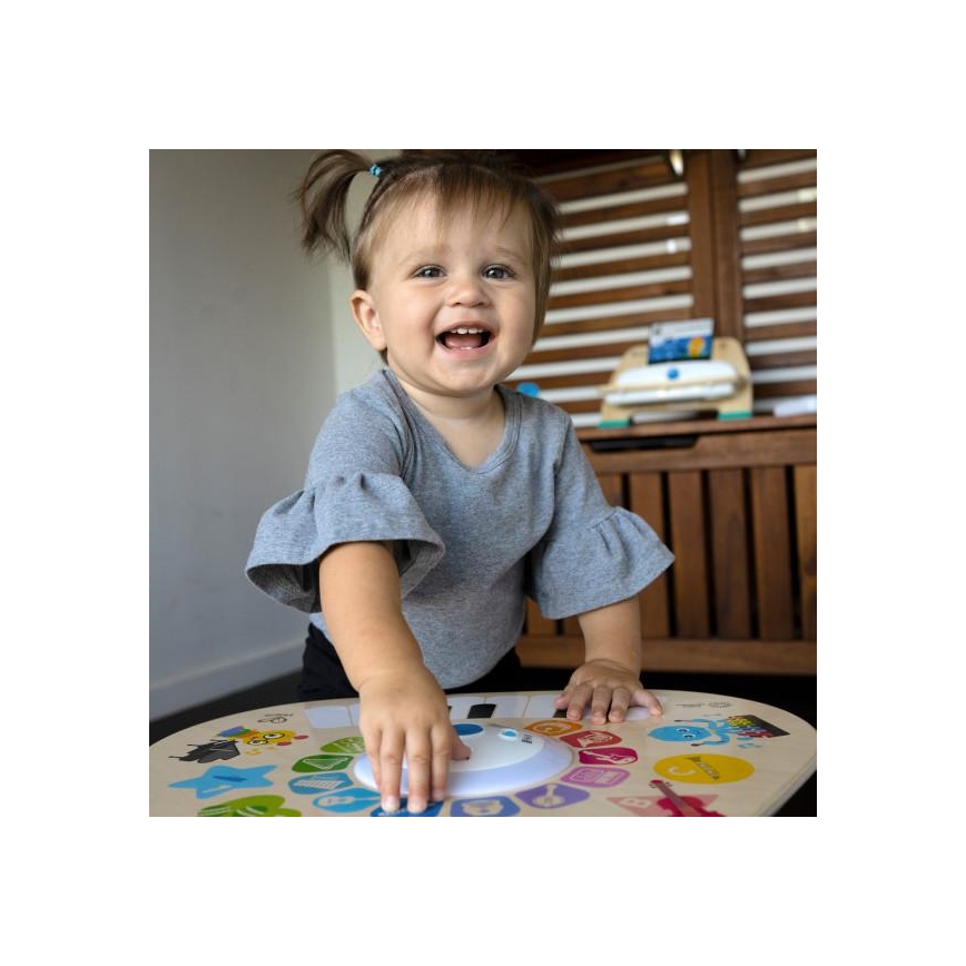Baby Einstein - Aktywny stolik muzyczny dla dzieci MAGIC TOUCH HAPE 3xAA