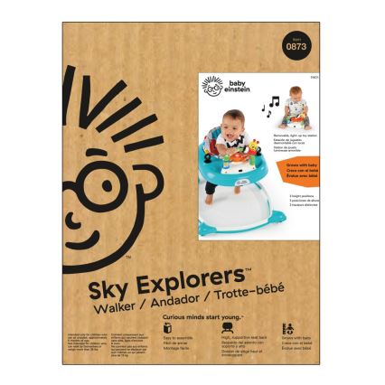 Baby Einstein - Chodzik dla dzieci SKY EXPLORERS WALKER 3xAA