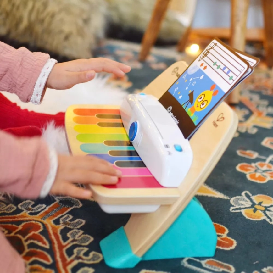 Baby Einstein - Drewniana zabawka muzyczna MAGIC TOUCH 3xAA pianino
