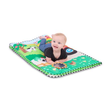 Baby Einstein - Dziecięca mata do zabawy BUSY BARNYARD 4xAA
