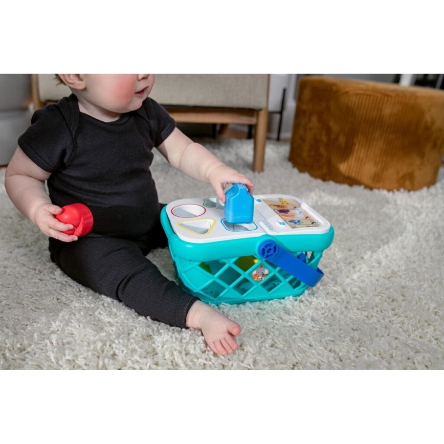 Baby Einstein - Interaktywny koszyk zakupowy dla dzieci MAGIC TOUCH HAPE 3xAAA