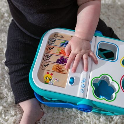 Baby Einstein - Interaktywny dziecięcy wózek na zakupy MAGIC TOUCH HAPE 3xAAA
