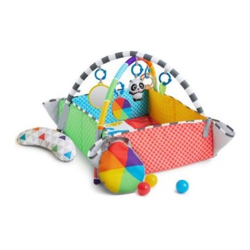 Baby Einstein - Kocyk dziecięcy do zabawy 5w1 PATCH'S COLOR PLAYSPACE 3xAAA