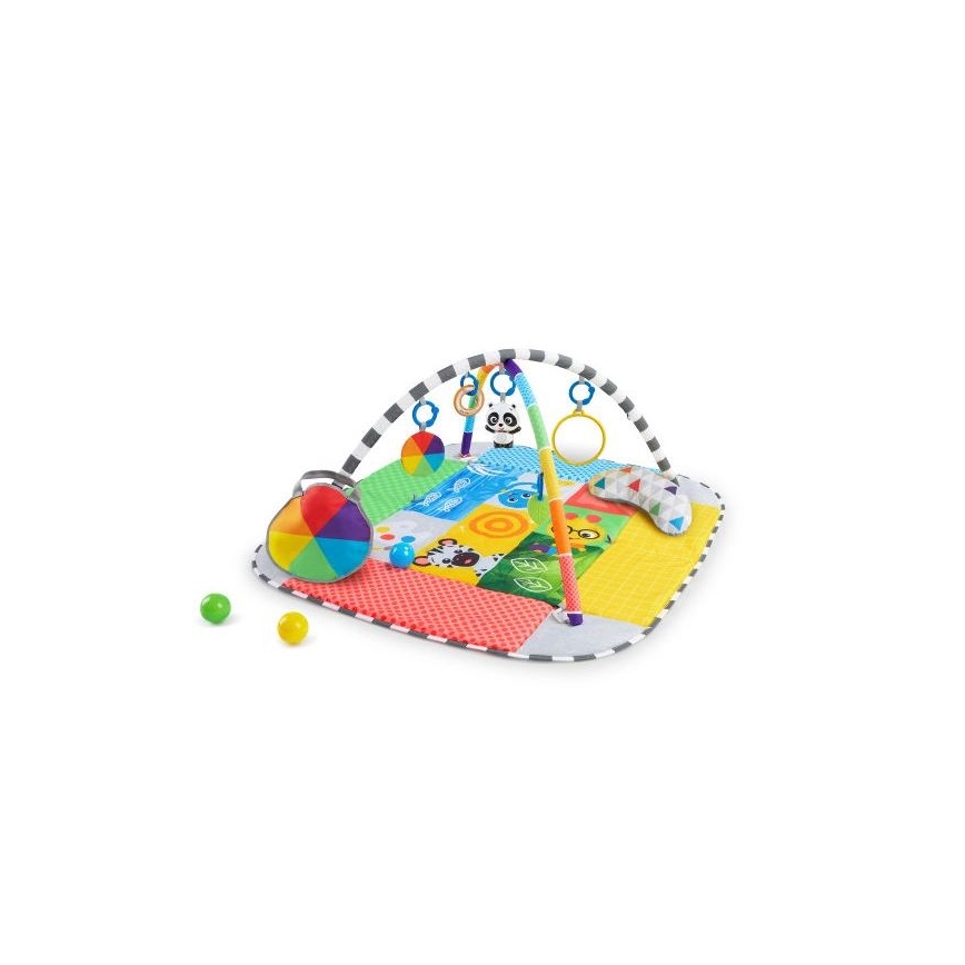 Baby Einstein - Kocyk dziecięcy do zabawy 5w1 PATCH'S COLOR PLAYSPACE 3xAAA