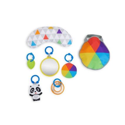 Baby Einstein - Kocyk dziecięcy do zabawy 5w1 PATCH'S COLOR PLAYSPACE 3xAAA