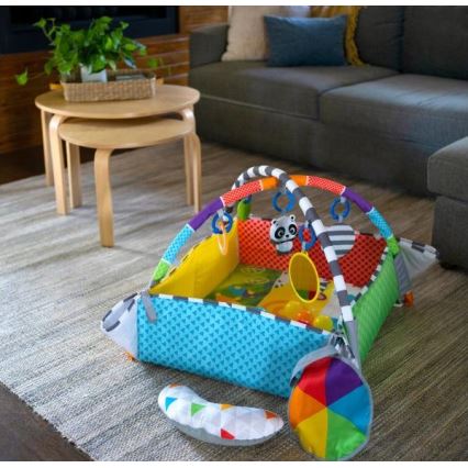 Baby Einstein - Kocyk dziecięcy do zabawy 5w1 PATCH'S COLOR PLAYSPACE 3xAAA