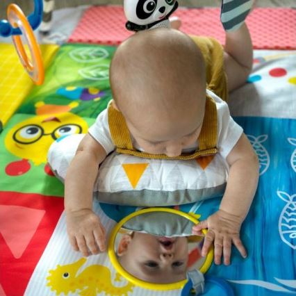Baby Einstein - Kocyk dziecięcy do zabawy 5w1 PATCH'S COLOR PLAYSPACE 3xAAA