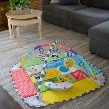Baby Einstein - Kocyk dziecięcy do zabawy 5w1 PATCH'S COLOR PLAYSPACE 3xAAA