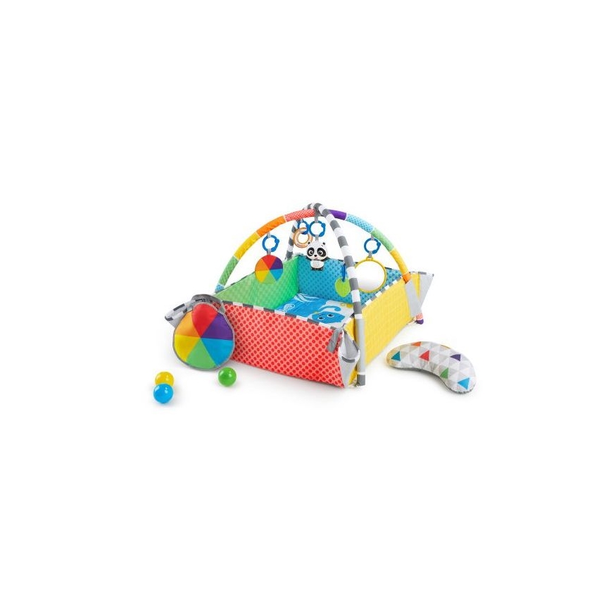 Baby Einstein - Kocyk dziecięcy do zabawy 5w1 PATCH'S COLOR PLAYSPACE 3xAAA