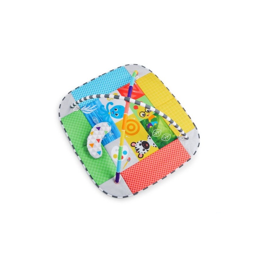 Baby Einstein - Kocyk dziecięcy do zabawy 5w1 PATCH'S COLOR PLAYSPACE 3xAAA