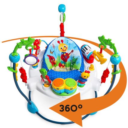 Baby Einstein - Skoczek pogo 2w1 NEIGHBORHOOD SYMPHONY 3xAA