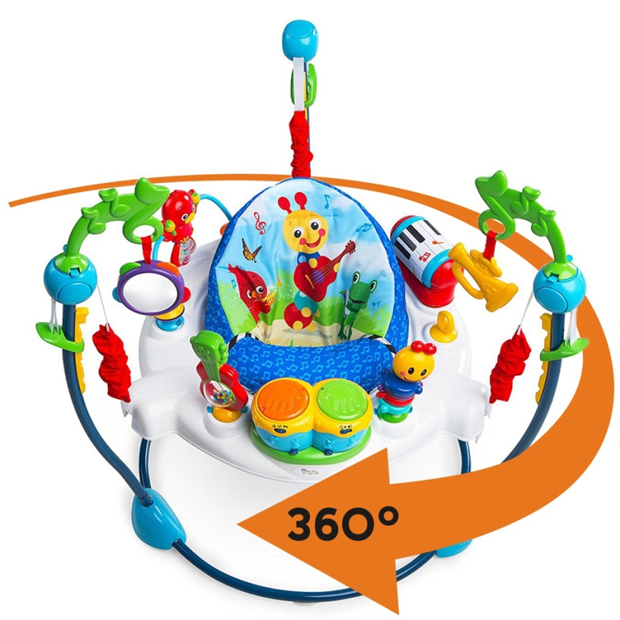 Baby Einstein - Skoczek pogo 2w1 NEIGHBORHOOD SYMPHONY 3xAA