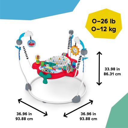 Baby Einstein - Skoczek pogo 2w1 OCEAN EXPLORERS 3xAA