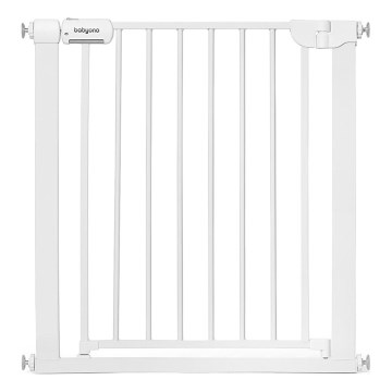 BabyOno - Bramka zabezpieczająca 75-96 cm biała