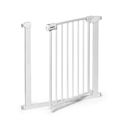 BabyOno - Bramka zabezpieczająca 75-96 cm biała