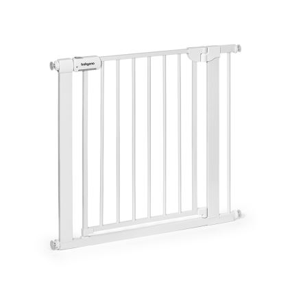 BabyOno - Bramka zabezpieczająca 75-96 cm biała
