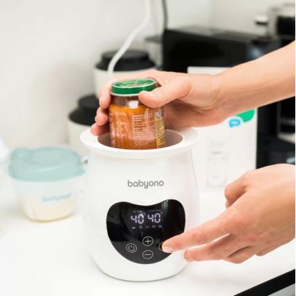 BabyOno - Podgrzewacz i sterylizator do butelek i jedzenia dla dzieci HONEY