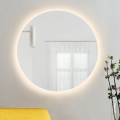 Baltica Design - LED Łazienkowe lustro ścienne z podświetleniem BRIGHT LED/15W/230V 3000K śr. 80 cm IP65