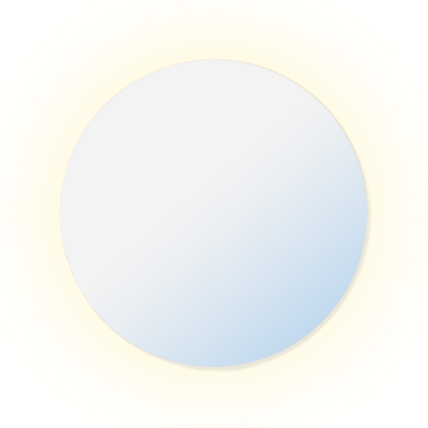 Baltica Design - Lustro ścienne do łazienki z podświetleniem BRIGHT LED/15W/230V 6500K Ø 70 cm IP65