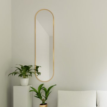 Baltica Design - Lustro ścienne TINY BORDER 155x40 cm złote