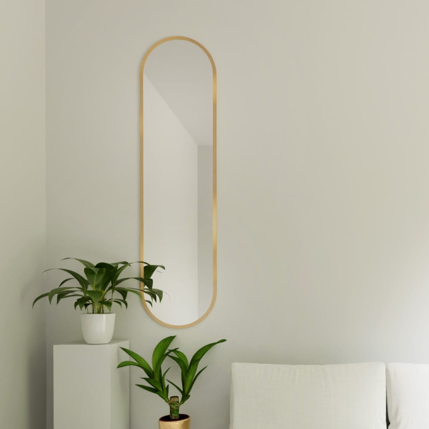 Baltica Design - Lustro ścienne TINY BORDER 155x40 cm złote