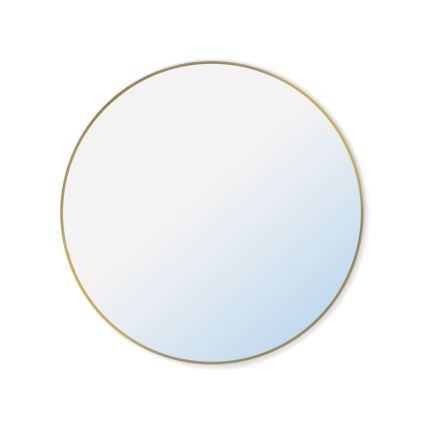 Baltica Design - Lustro ścienne TINY BORDER śr. 60 cm złote